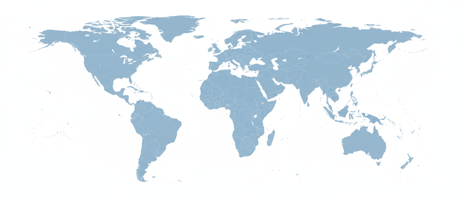 Global operations map